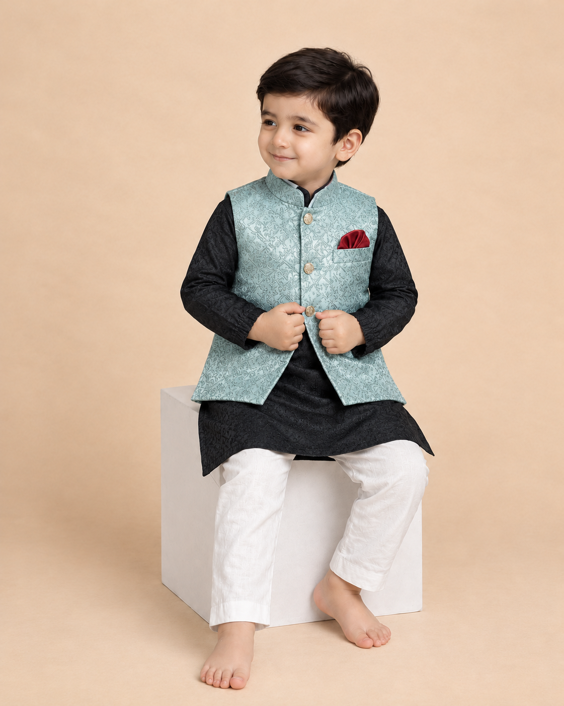 Baby Panjabi Set For Boy