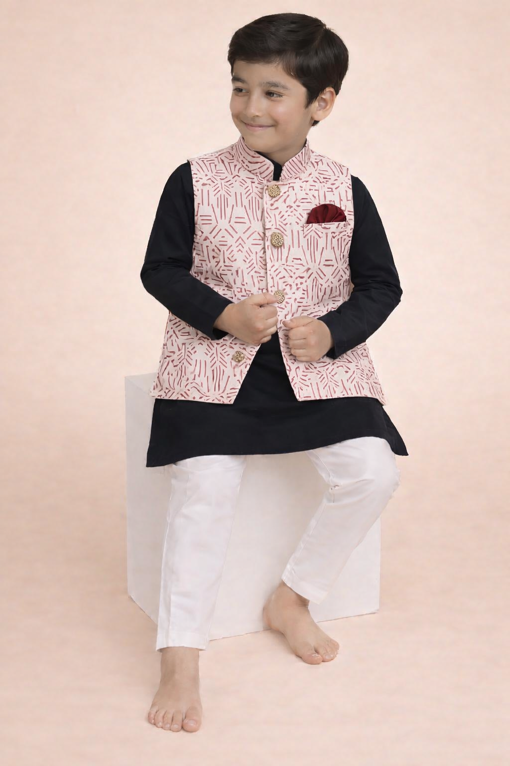 493cdeab-28a1-4d09-818d-89cd8b1ab573 Premium Panjabi Set - Image 1